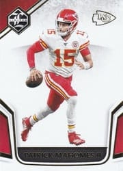 2019 Panini Limited Base Set Patrick Mahomes II #40 card