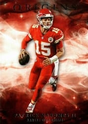 2019 Panini Origins Base Set Patrick Mahomes II #1 card