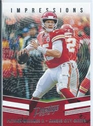 2019 Panini Prestige Impressions Patrick Mahomes II #IP-PM card