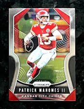 2019 Panini Prizm Patrick Mahomes II #210 card