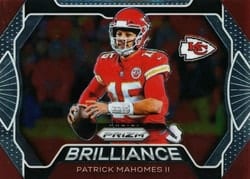2019 Panini Prizm Brilliance Patrick Mahomes II #2 card