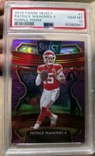 2019 Panini Select Patrick Mahomes II #7 card