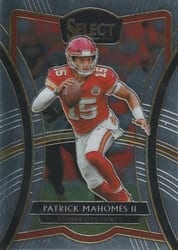 2019 Panini Select Base Set Patrick Mahomes II #129 card