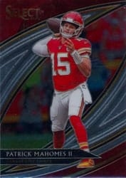 2019 Panini Select Base Set Patrick Mahomes II #202 card