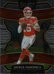 2019 Panini Select Base Set Patrick Mahomes II #7 card