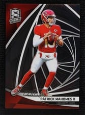 2019 Panini Spectra Patrick Mahomes II #2 card