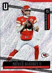 2019 Panini Unparalleled Base Set Patrick Mahomes II #82 card