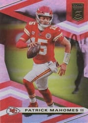 2020 Donruss Elite Base Set Patrick Mahomes II #1 card