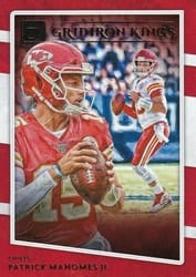 2020 Donruss Gridiron Kings Patrick Mahomes II #GK-PM card