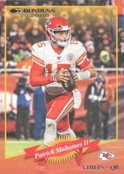 2020 Donruss Retro 2000 Patrick Mahomes II #R2K-PM card