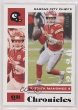 2020 Panini Chronicles Patrick Mahomes II Black #47 card