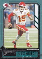 2020 Panini Playbook Base Set Patrick Mahomes II #8 card