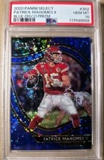 2020 Panini Select Patrick Mahomes II #302 card