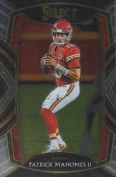 2020 Panini Select Base Set Patrick Mahomes II #202 card