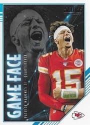 2020 Score Game Face Patrick Mahomes II #GF-PM card