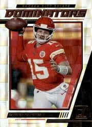2021 Donruss Dominators Patrick Mahomes II #D20 card
