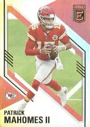 2021 Donruss Elite Base Set Patrick Mahomes II #42 card