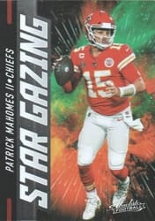 2021 Panini Absolute Star Gazing Patrick Mahomes II #2 card