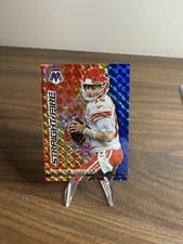 2021 Panini Mosaic Patrick Mahomes II Blue Mosaic #1 card
