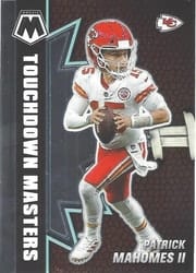2021 Panini Mosaic Touchdown Masters Patrick Mahomes II #14 card