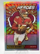 2021 Panini Prestige Heroes Patrick Mahomes II #HE-3 card