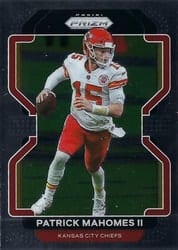 2021 Panini Prizm Base Set Patrick Mahomes II #190 card