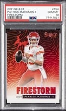 2021 Panini Select Firestorm Patrick Mahomes II #FS-4 card