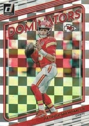 2022 Donruss Dominators Patrick Mahomes II #D12 card