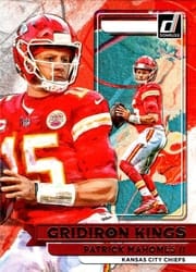 2022 Donruss Gridiron Kings Patrick Mahomes II #GK12 card