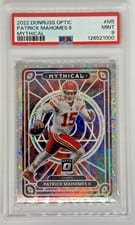 2022 Donruss Optic Mythical Patrick Mahomes II #M-5 card