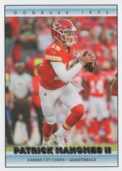 2022 Donruss Retro 1992 Patrick Mahomes II #12 card