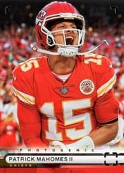 2022 Panini Chronicles Photogenic Patrick Mahomes II #PH-18 card