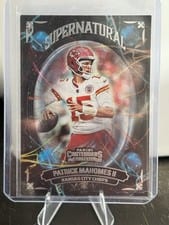 2022 Panini Contenders Supernatural Patrick Mahomes II #SN-PMA card