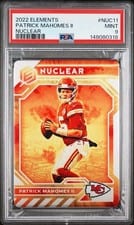 2022 Panini Elements Nuclear Patrick Mahomes II #NUC-11 card