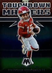 2022 Panini Mosaic Touchdown Masters Patrick Mahomes II #TD-8 card