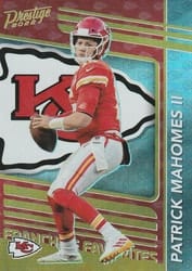 2022 Panini Prestige Franchise Favorites Patrick Mahomes II #FF-1