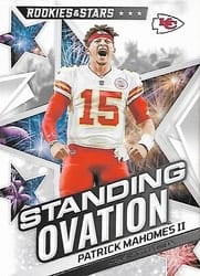 2022 Panini Rookies & Stars Standing Ovation Patrick Mahomes II #SO-2 card