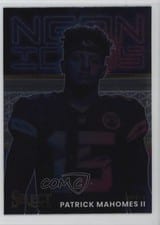 2022 Panini Select Neon Icons Patrick Mahomes II #NI-3 card