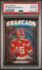 2022 Panini Select Starcade Patrick Mahomes II #STAR-3 card