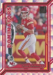 2023 Donruss Dominators Patrick Mahomes II #D-1 card