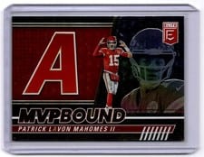 2023 Donruss Elite MVPBound Patrick Mahomes II #MVP-PM9 card