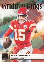 2023 Donruss Gridiron Kings Patrick Mahomes II #GK-1 card