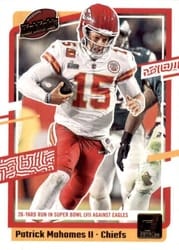 2023 Donruss Highlights Patrick Mahomes II #H-PM card