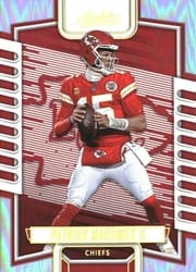 2023 Panini Absolute Base Set Patrick Mahomes II #3 card