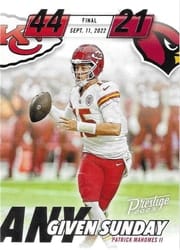 2023 Panini Prestige Any Given Sunday Patrick Mahomes II #1 card