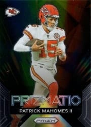 2023 Panini Prizm Prizmatic Patrick Mahomes II #2 card