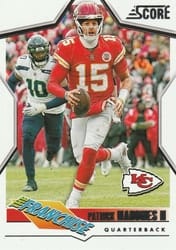 2023 Score The Franchise Patrick Mahomes II #16 card
