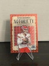 2024 Panini Mosaic Notoriety Patrick Mahomes II #1 card