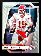 2024 Panini Prizm Patrick Mahomes II Red White Blue #138 card