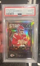 2024 Panini Select Starcade Patrick Mahomes II #24 card